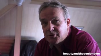 Young maid Veronica gets fucked by old Harry