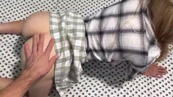 POV: Stepdad's Steamy Homemade Video with Blonde Stepdaughter!