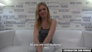 Timid Beauty Seduced by Mysterious Photographer