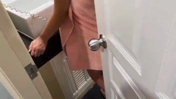 Stepbrother Spies on Stepsister in Shower, Gets Lucky!