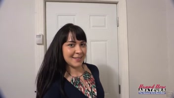 Exotic Tattooed Brunette Victoria's Wild BJ & Facial Action!