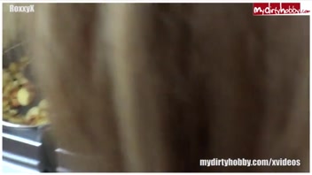 Sultry German Babe Craves Wild Action & Swallows!