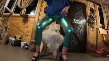 Intense Deep Throat & Sticky Cameltoe Fun - Preview 285