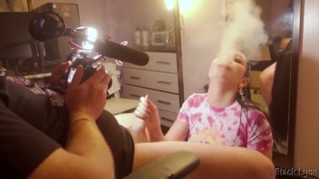 Behind the Scenes: Vape & Epic BJ by Gorgeous Black Lynn