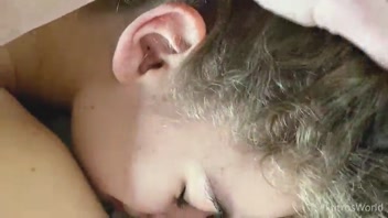 Tiny 18YO Sabrina Spice Deepthroats Massive Cock at Dawn!